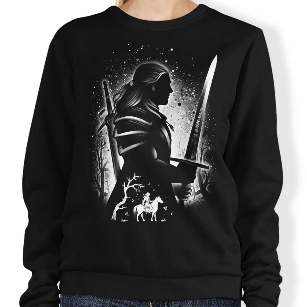 White Wolf of Rivia - Adult & Kids T-Shirts, Sweatshirts & Hoodies apparel design preview 1