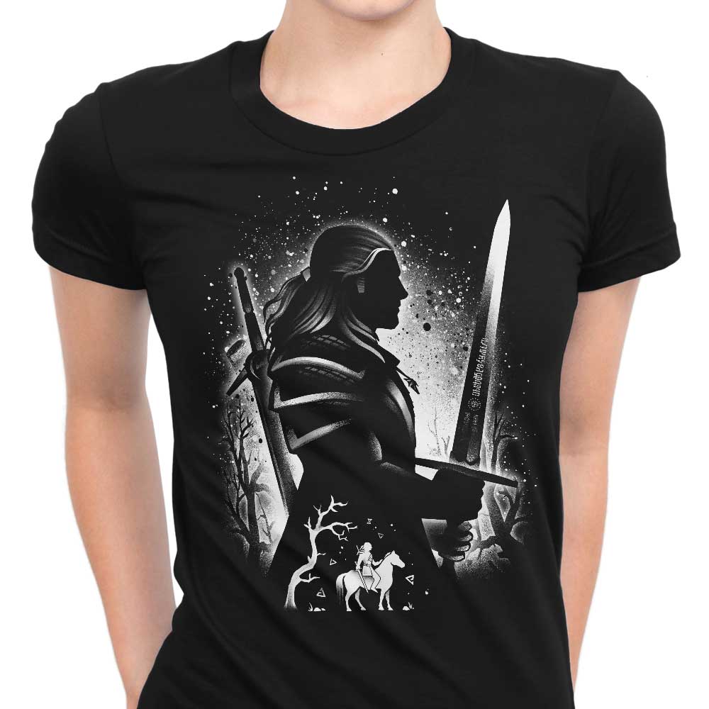 White Wolf of Rivia Women's Apparel - Adult & Kids T-Shirts, Sweatshirts & Hoodies apparel design preview 1
