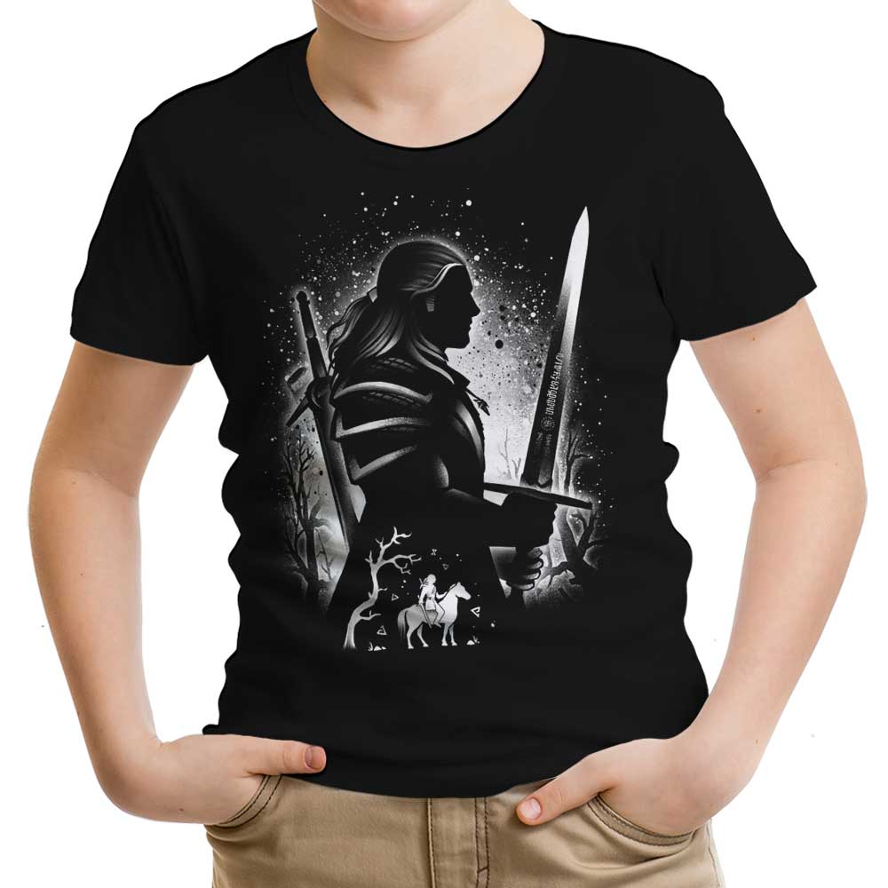 White Wolf of Rivia Youth Apparel - Adult & Kids T-Shirts, Sweatshirts & Hoodies apparel design preview 1