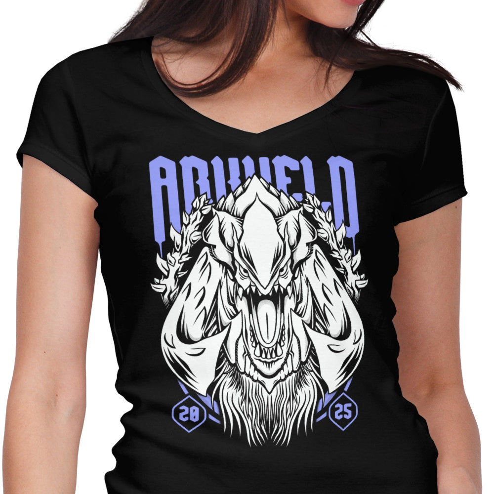 White Wraith Women's V-Neck - Adult & Kids T-Shirts, Sweatshirts & Hoodies apparel design preview 1