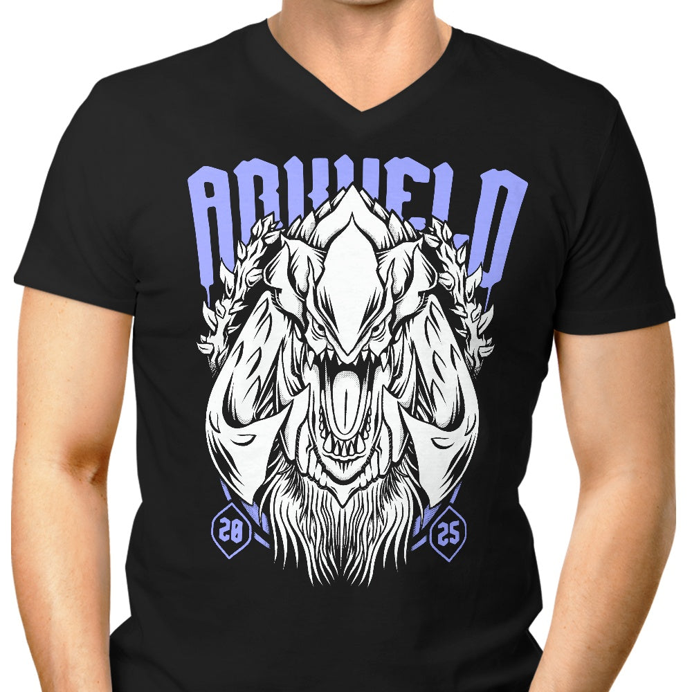 White Wraith Men's V-Neck - Adult & Kids T-Shirts, Sweatshirts & Hoodies apparel design preview 1