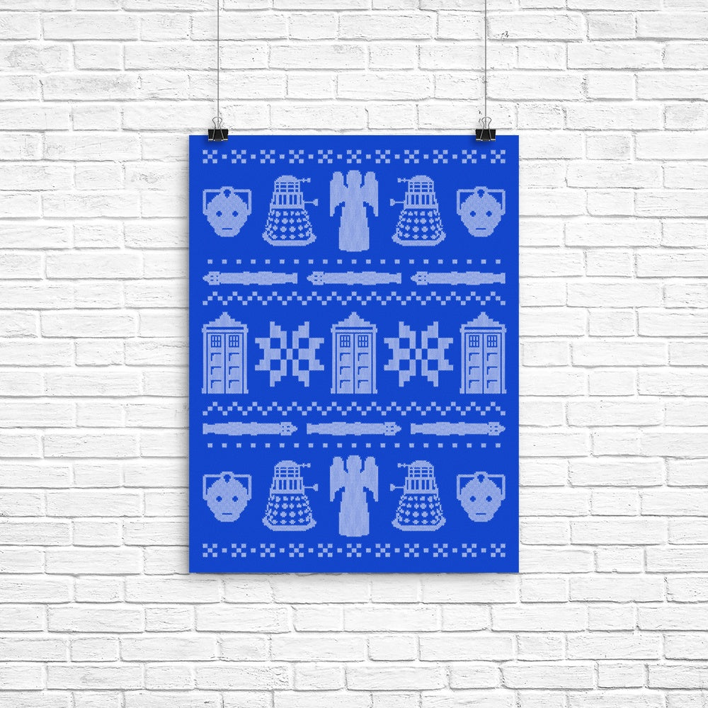Who Sweater Poster - Adult & Kids T-Shirts, Sweatshirts & Hoodies apparel design preview 1