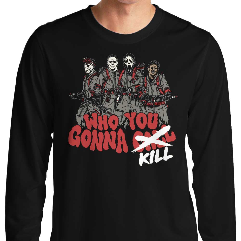 Who You Gonna Kill? - Adult & Kids T-Shirts, Sweatshirts & Hoodies apparel design preview 1