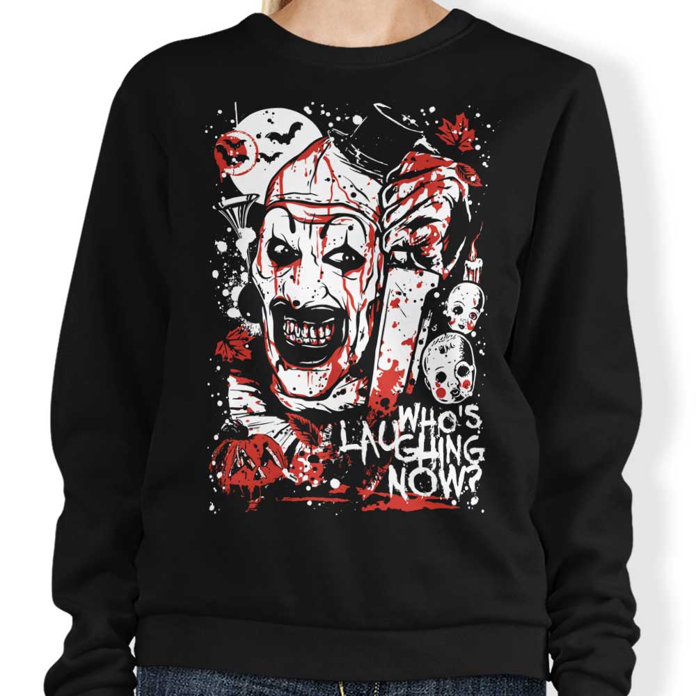 Who's Laughing Now - Adult & Kids T-Shirts, Sweatshirts & Hoodies apparel design preview 1