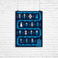 Who's Outside Poster - Adult & Kids T-Shirts, Sweatshirts & Hoodies apparel design preview 1