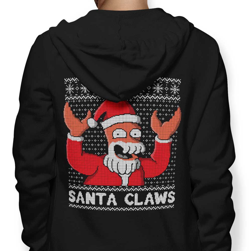 Why Not Santa Claws - Adult & Kids T-Shirts, Sweatshirts & Hoodies apparel design preview 1