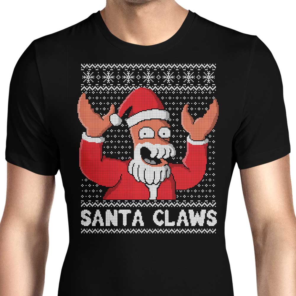 Why Not Santa Claws Men's Apparel - Adult & Kids T-Shirts, Sweatshirts & Hoodies apparel design preview 1