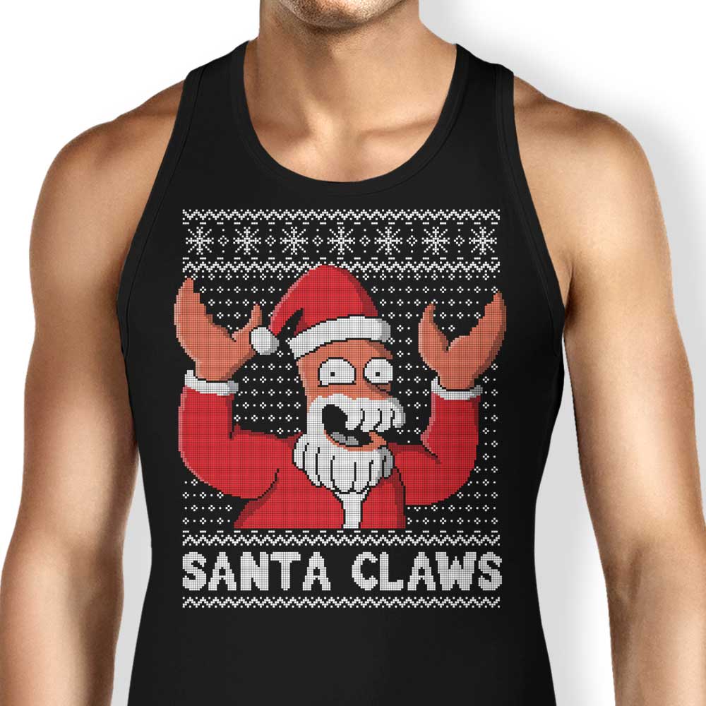 Why Not Santa Claws Tank Top - Adult & Kids T-Shirts, Sweatshirts & Hoodies apparel design preview 1
