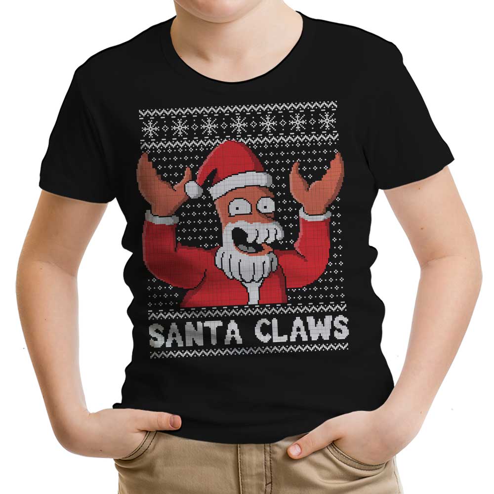 Why Not Santa Claws Youth Apparel - Adult & Kids T-Shirts, Sweatshirts & Hoodies apparel design preview 1