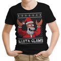 Why Not Santa Claws Youth Apparel - Adult & Kids T-Shirts, Sweatshirts & Hoodies apparel design preview 1