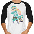 Why So Salty? 3/4 Sleeve Raglan - Adult & Kids T-Shirts, Sweatshirts & Hoodies apparel design preview 1