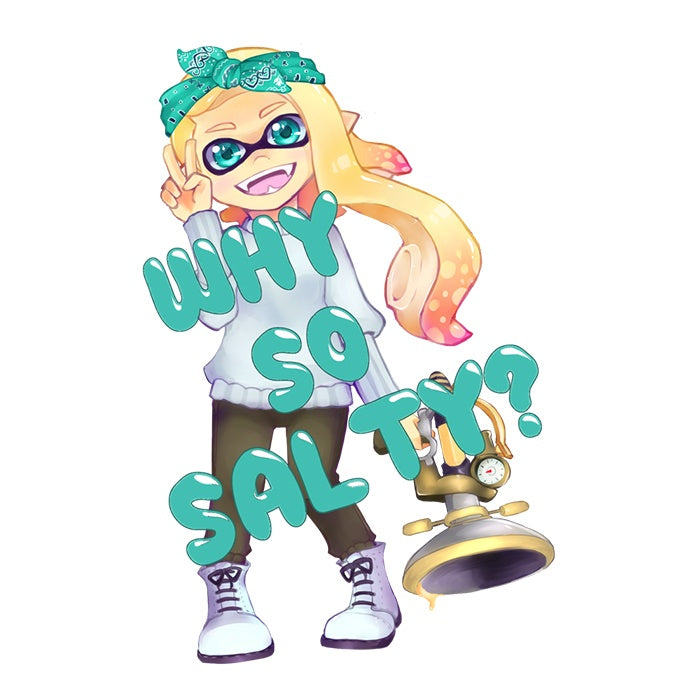 Why So Salty? Youth Apparel - Adult & Kids T-Shirts, Sweatshirts & Hoodies apparel design preview 2