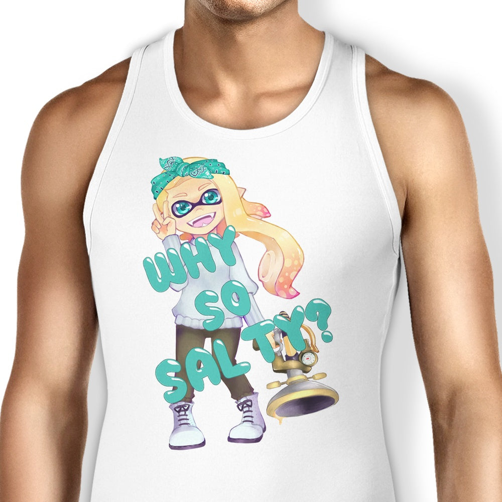 Why So Salty? Tank Top - Adult & Kids T-Shirts, Sweatshirts & Hoodies apparel design preview 1