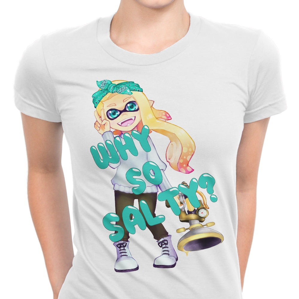 Why So Salty? Women's Apparel - Adult & Kids T-Shirts, Sweatshirts & Hoodies apparel design preview 1