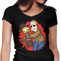 Why You Little Freddy Women's V-Neck - Adult & Kids T-Shirts, Sweatshirts & Hoodies apparel design preview 1