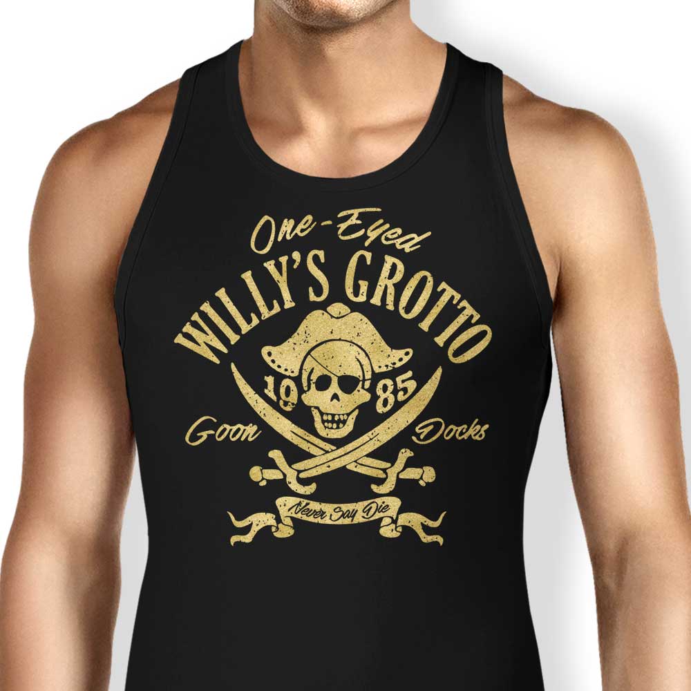 Willy's Grotto Tank Top - Adult & Kids T-Shirts, Sweatshirts & Hoodies apparel design preview 1