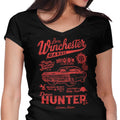 Winchester Garage Women's V-Neck - Adult & Kids T-Shirts, Sweatshirts & Hoodies apparel design preview 1