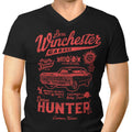 Winchester Garage Men's V-Neck - Adult & Kids T-Shirts, Sweatshirts & Hoodies apparel design preview 1