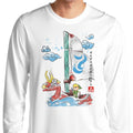 Wind Sailing Watercolor - Adult & Kids T-Shirts, Sweatshirts & Hoodies apparel design preview 1