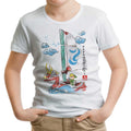 Wind Sailing Watercolor Youth Apparel - Adult & Kids T-Shirts, Sweatshirts & Hoodies apparel design preview 1