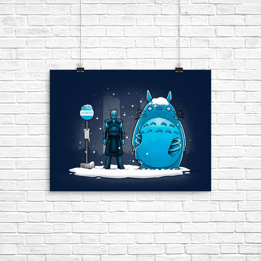 Winds of the North Poster - Adult & Kids T-Shirts, Sweatshirts & Hoodies apparel design preview 1