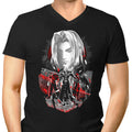 Winged Silhouette Men's V-Neck - Adult & Kids T-Shirts, Sweatshirts & Hoodies apparel design preview 1