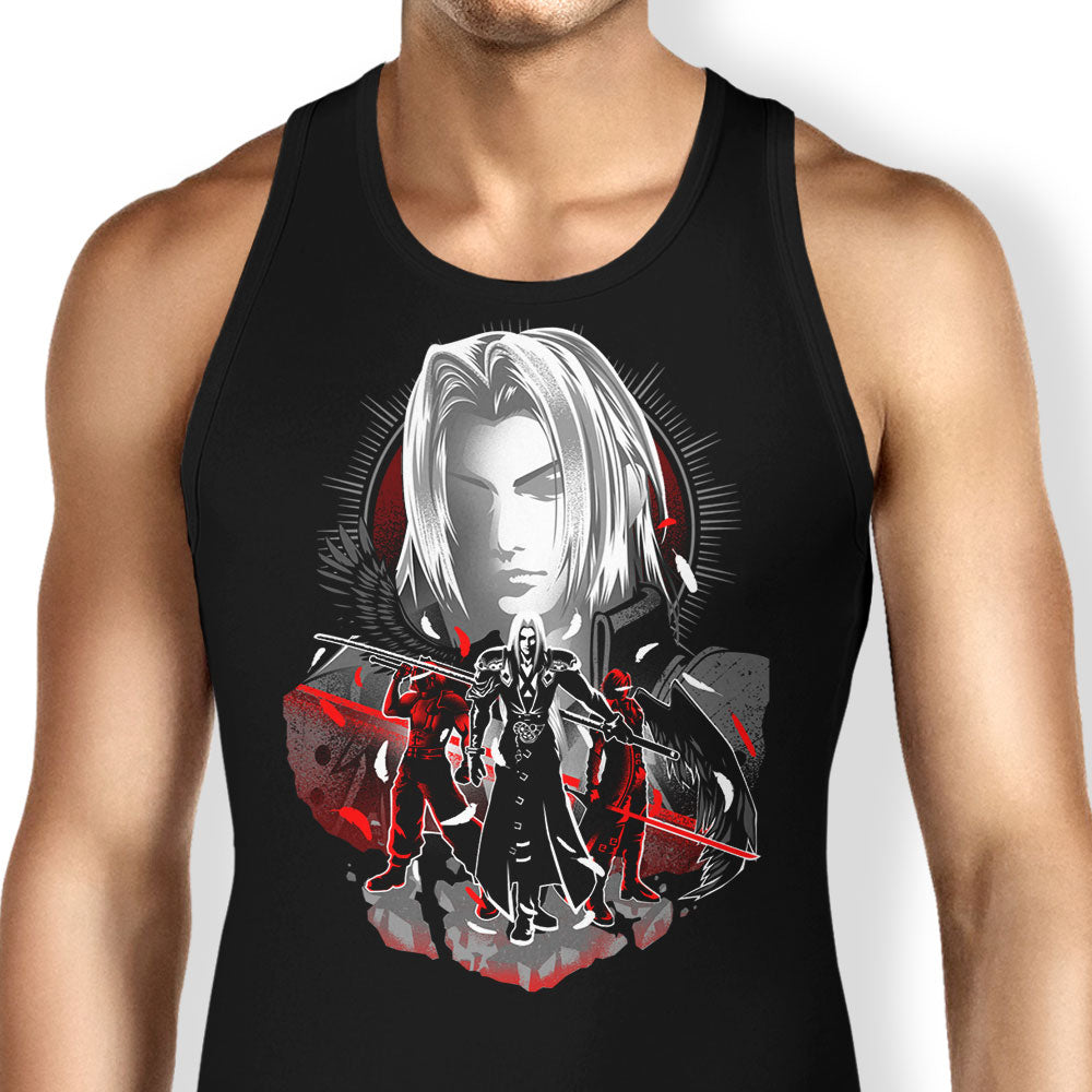Winged Silhouette Tank Top - Adult & Kids T-Shirts, Sweatshirts & Hoodies apparel design preview 1
