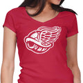 Winged Turtle Shell Women's V-Neck - Adult & Kids T-Shirts, Sweatshirts & Hoodies apparel design preview 1