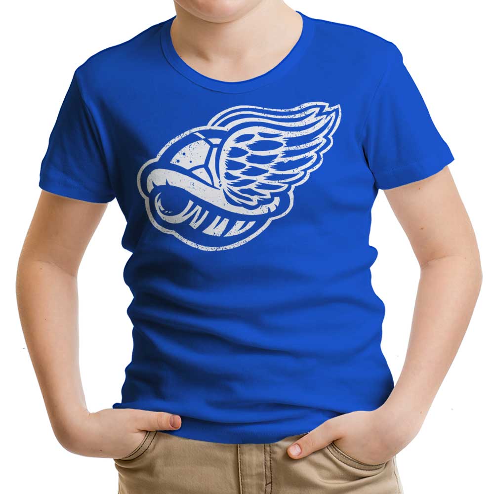 Winged Turtle Shell Youth Apparel - Adult & Kids T-Shirts, Sweatshirts & Hoodies apparel design preview 2