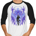 Wings of Judgment 3/4 Sleeve Raglan - Adult & Kids T-Shirts, Sweatshirts & Hoodies apparel design preview 1