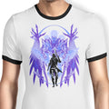 Wings of Judgment Ringer - Adult & Kids T-Shirts, Sweatshirts & Hoodies apparel design preview 1