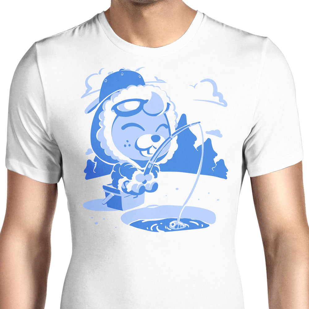 Winter Fishing Men's Apparel - Adult & Kids T-Shirts, Sweatshirts & Hoodies apparel design preview 1