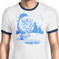 Winter Fishing Ringer - Adult & Kids T-Shirts, Sweatshirts & Hoodies apparel design preview 1