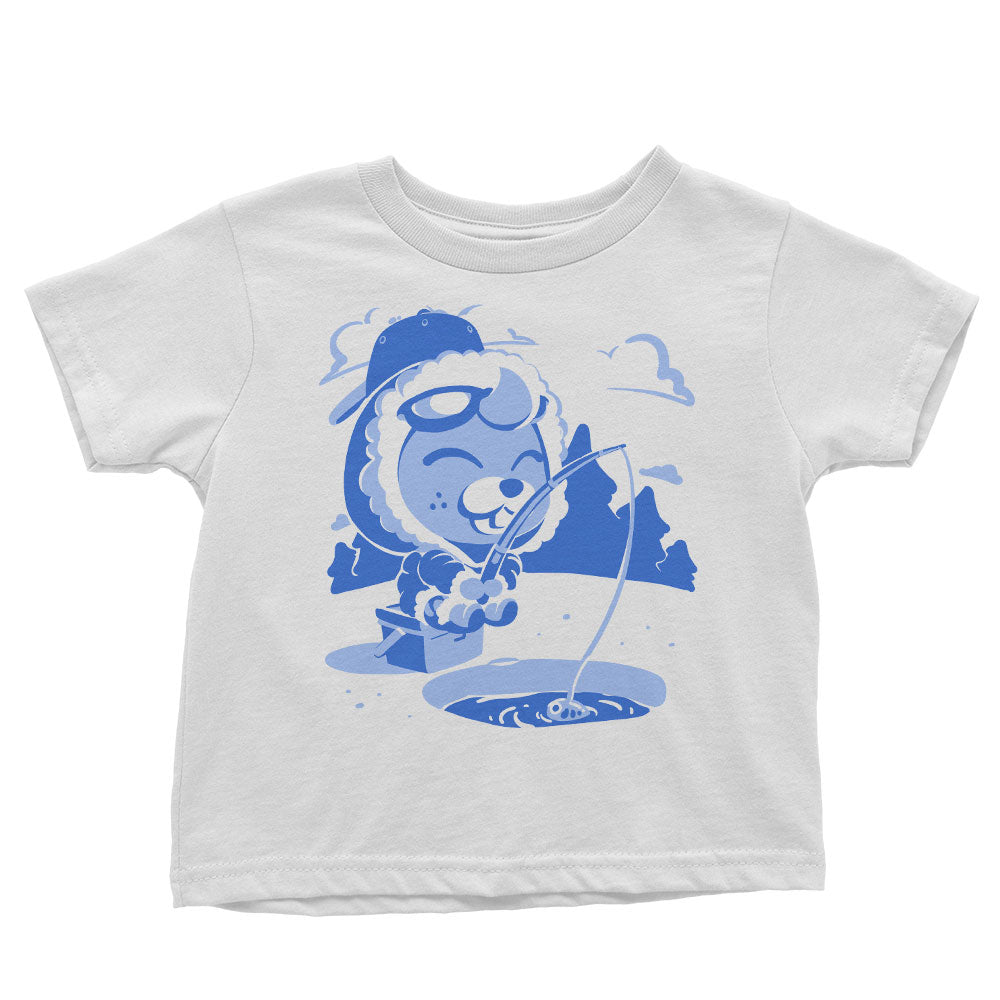 Winter Fishing Youth Apparel - Adult & Kids T-Shirts, Sweatshirts & Hoodies apparel design preview 2