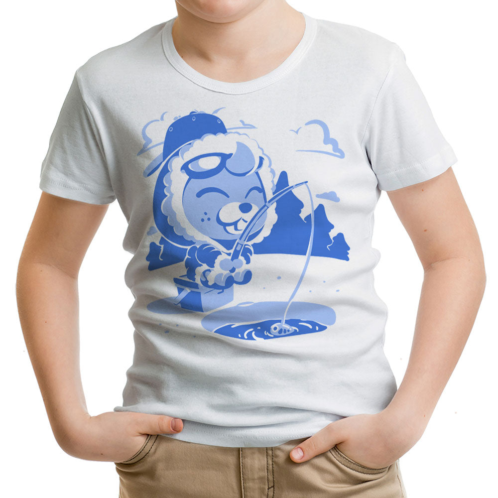 Winter Fishing Youth Apparel - Adult & Kids T-Shirts, Sweatshirts & Hoodies apparel design preview 1
