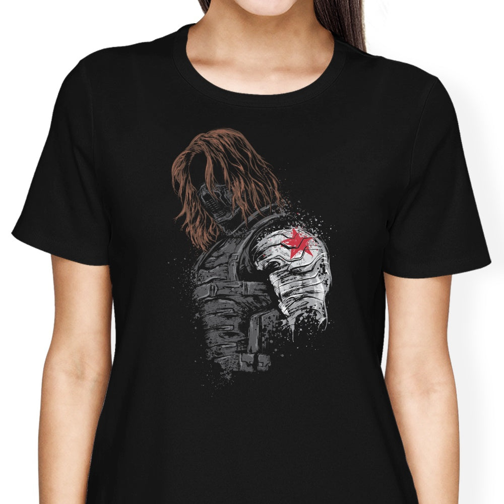 Winter Soldier Women's Apparel - Adult & Kids T-Shirts, Sweatshirts & Hoodies apparel design preview 2