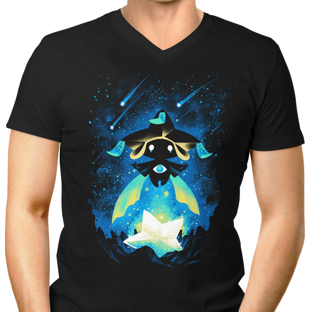 Wish for a Shooting Star Men's V-Neck - Adult & Kids T-Shirts, Sweatshirts & Hoodies apparel design preview 1