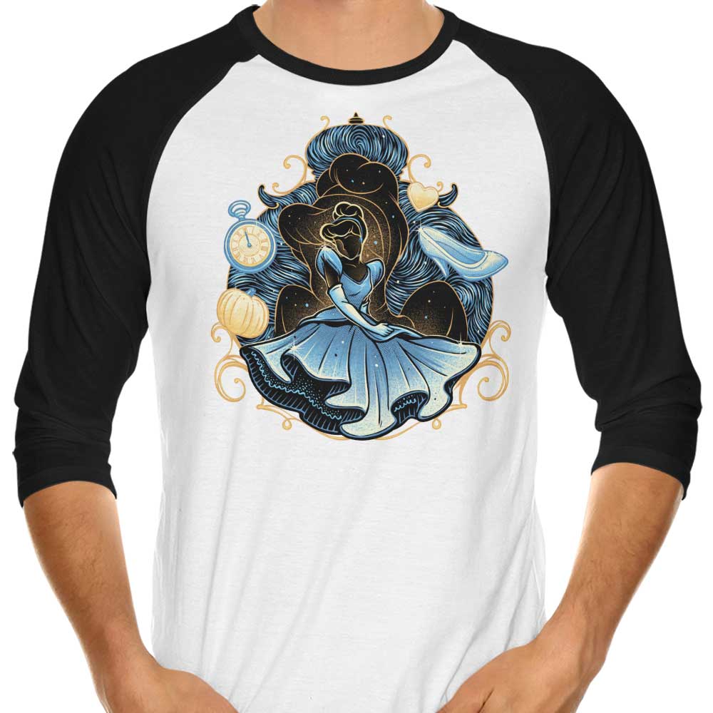 Wish Upon a Starry Night 3/4 Sleeve Raglan - Adult & Kids T-Shirts, Sweatshirts & Hoodies apparel design preview 1