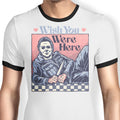 Wish You Were Here Ringer - Adult & Kids T-Shirts, Sweatshirts & Hoodies apparel design preview 1