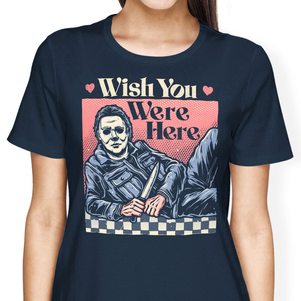 Wish You Were Here Women's Apparel - Adult & Kids T-Shirts, Sweatshirts & Hoodies apparel design preview 2