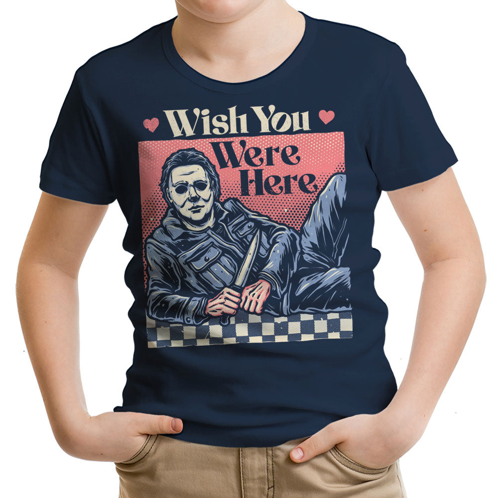 Wish You Were Here Youth Apparel - Adult & Kids T-Shirts, Sweatshirts & Hoodies apparel design preview 2