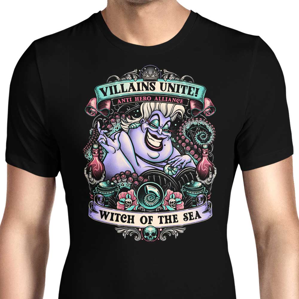 Witch of the Sea Men's Apparel - Adult & Kids T-Shirts, Sweatshirts & Hoodies apparel design preview 1