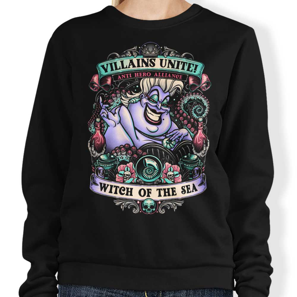Witch of the Sea - Adult & Kids T-Shirts, Sweatshirts & Hoodies apparel design preview 1