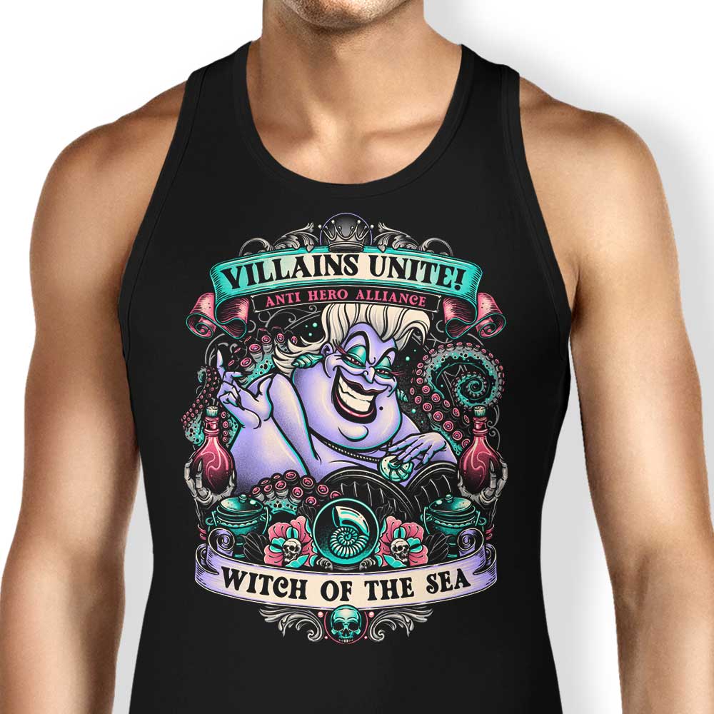 Witch of the Sea Tank Top - Adult & Kids T-Shirts, Sweatshirts & Hoodies apparel design preview 1
