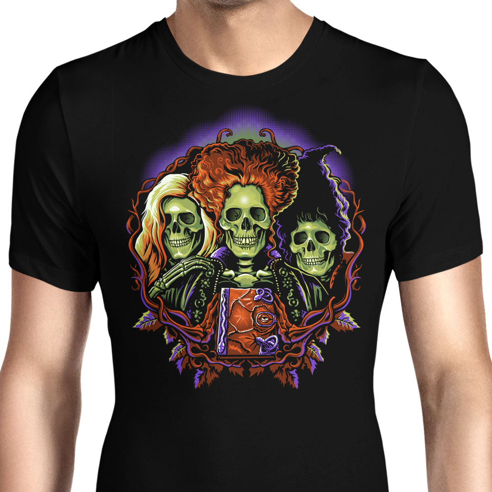 Witches Skulls Men's Apparel - Adult & Kids T-Shirts, Sweatshirts & Hoodies apparel design preview 1