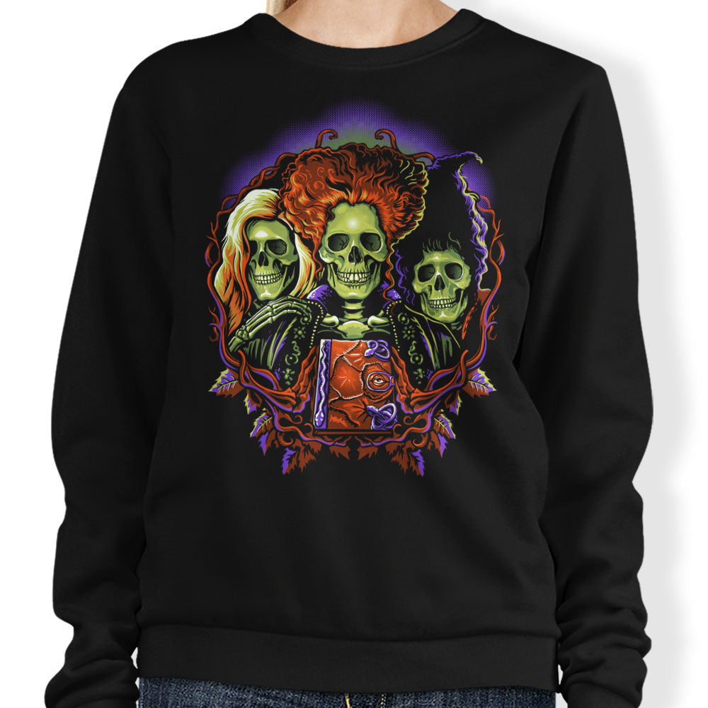 Witches Skulls - Adult & Kids T-Shirts, Sweatshirts & Hoodies apparel design preview 1