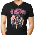 Witches Wear Pink Men's V-Neck - Adult & Kids T-Shirts, Sweatshirts & Hoodies apparel design preview 1