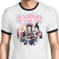 Witches Wear Pink Ringer - Adult & Kids T-Shirts, Sweatshirts & Hoodies apparel design preview 1