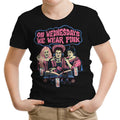 Witches Wear Pink Youth Apparel - Adult & Kids T-Shirts, Sweatshirts & Hoodies apparel design preview 1