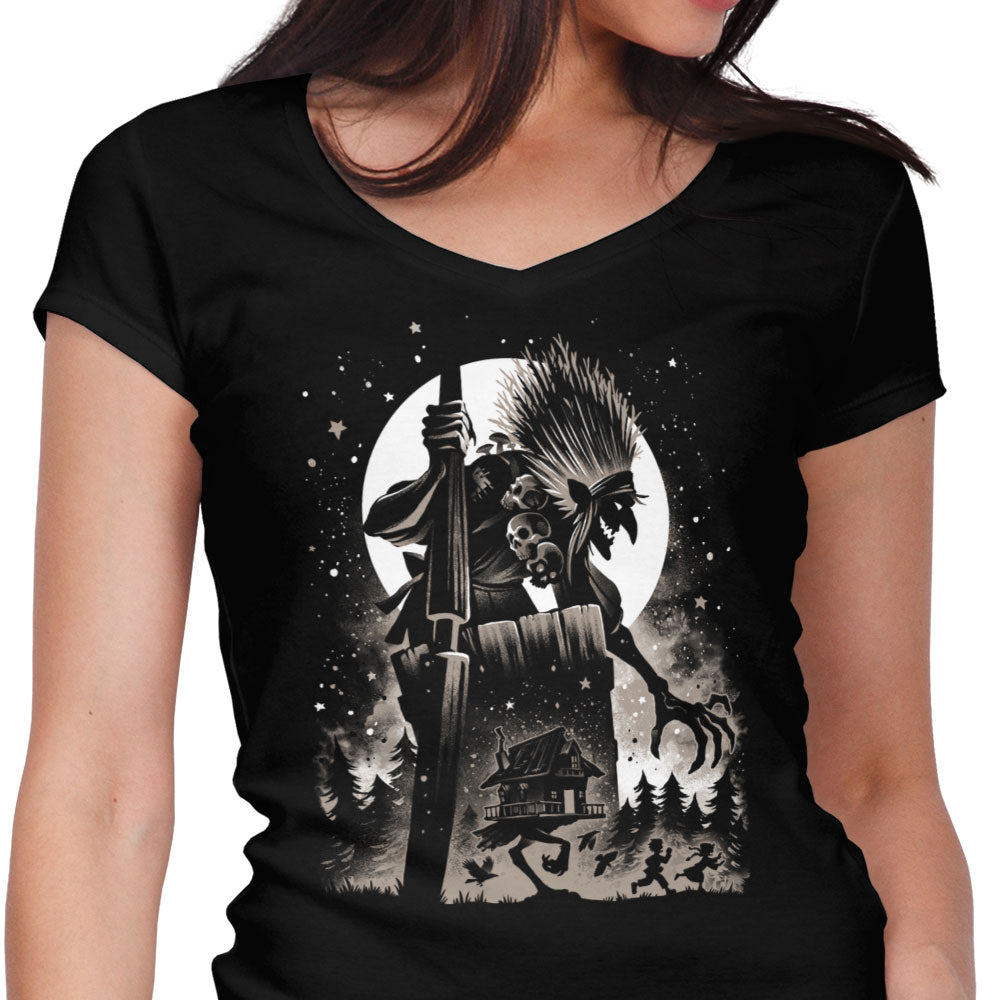 Witchmother Women's V-Neck - Adult & Kids T-Shirts, Sweatshirts & Hoodies apparel design preview 1